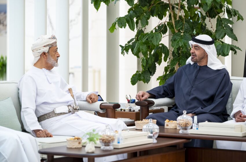  UAE President and Sultan of Oman discuss bilateral ties and regional developments